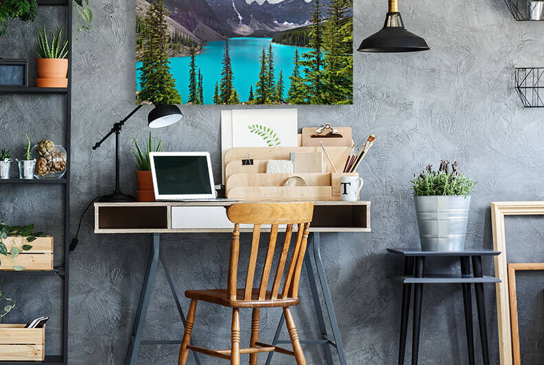 Moraine lake Banff National Park by DELPHIMAGES