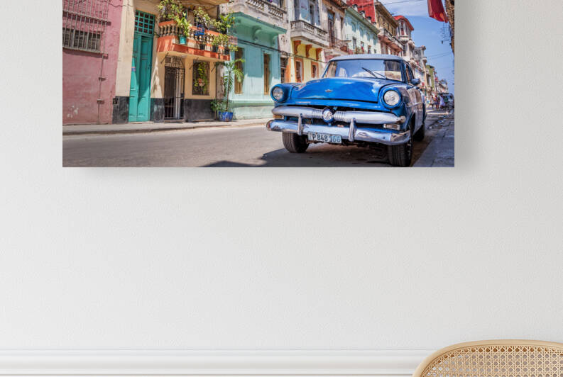 Classic car in Havana Cuba by DELPHIMAGES