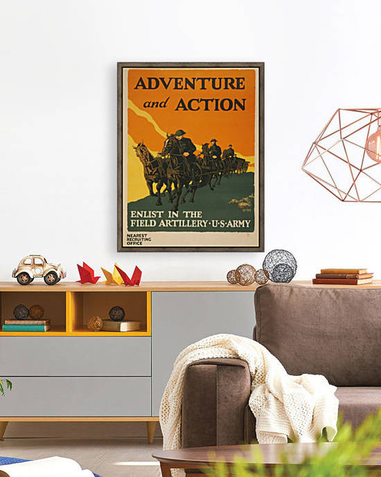Adventure and Action by VINTAGE POSTER