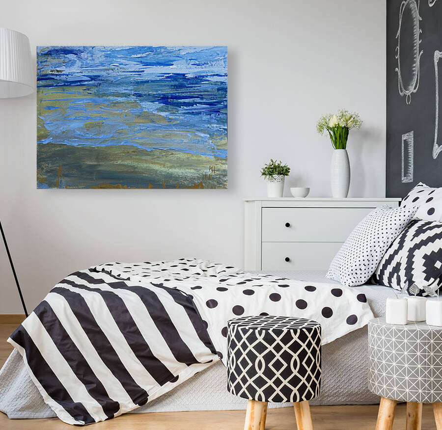 Ocean of blue. by Martine Harris