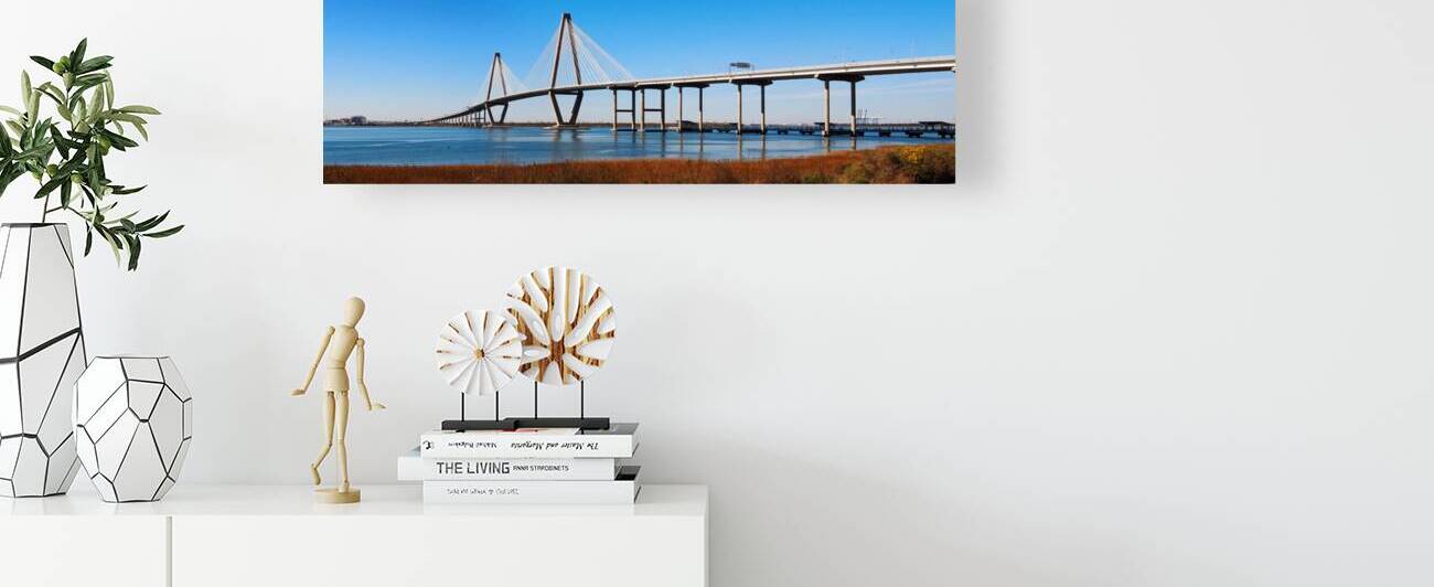 Arthur Ravenel Jr. Bridge Panorama 3:1 by Bill Swartwout Photography