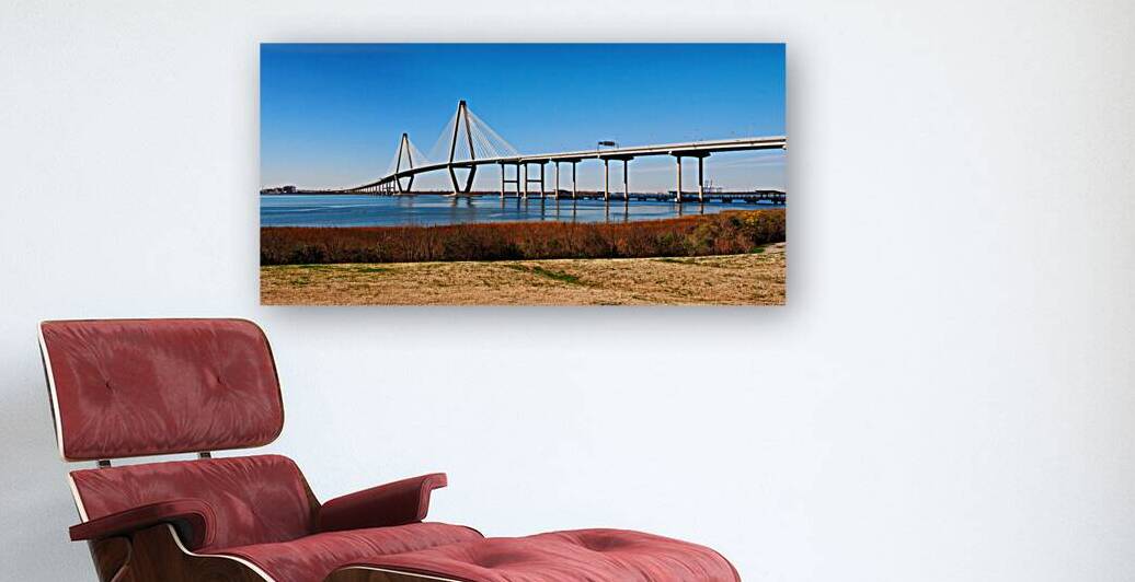 Arthur Ravenel Jr. Bridge Panorama 2:1 by Bill Swartwout Photography
