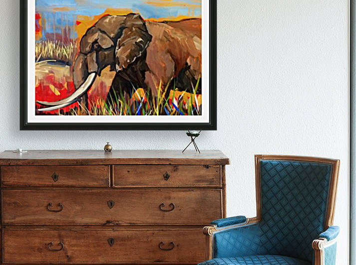 Elephant by Hal Sadler