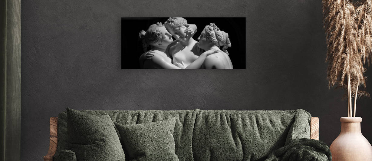 The Three Graces - Le tre grazie by Antonio Canova by Paolo Modena