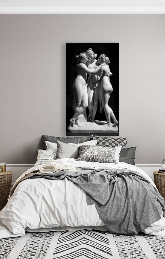 The Three Graces - Le tre grazie by Antonio Canova by Paolo Modena