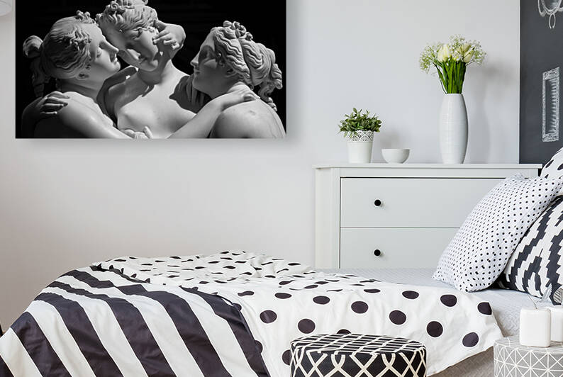 The Three Graces - Le tre grazie by Antonio Canova by Paolo Modena