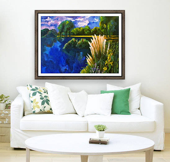 Cattails by Hal Sadler