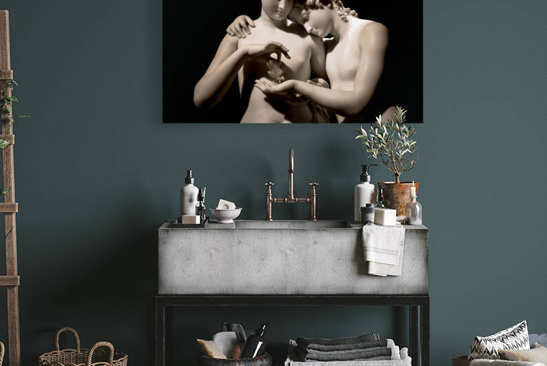 Cupid and Psyche Amore e Psiche - symbol of eternal love by Paolo Modena