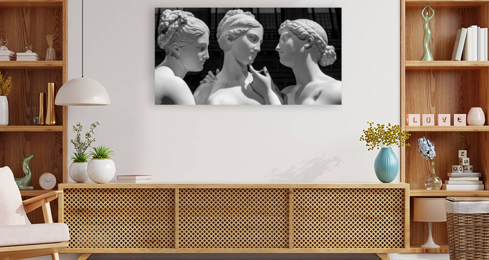 The Tree Graces - Bertel Thorvaldsen by Paolo Modena