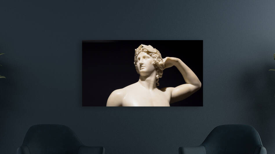 Apollo Crowing Himself - Antonio Canova ancient sculpture - 1782 by Paolo Modena