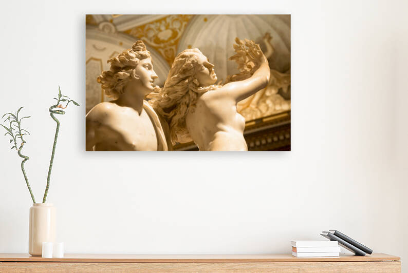 Gian Lorenzo Bernini masterpiece - Apollo e Dafne - dated 1625 - Rome - Italy by Paolo Modena