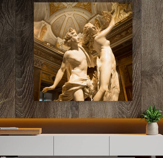 Gian Lorenzo Bernini masterpiece - Apollo e Dafne - dated 1625 - Rome - Italy by Paolo Modena
