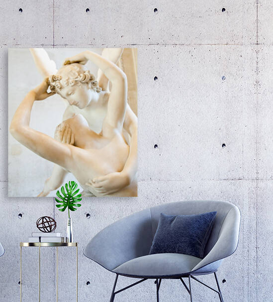 Psyche revived by Cupid kiss by Antonio Canova by Paolo Modena