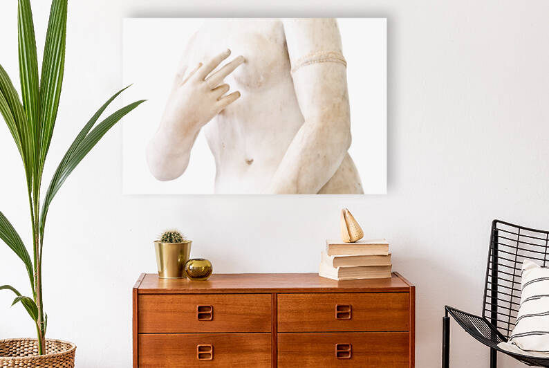 Marble statue of Venus - Naples Museum - Italy by Paolo Modena