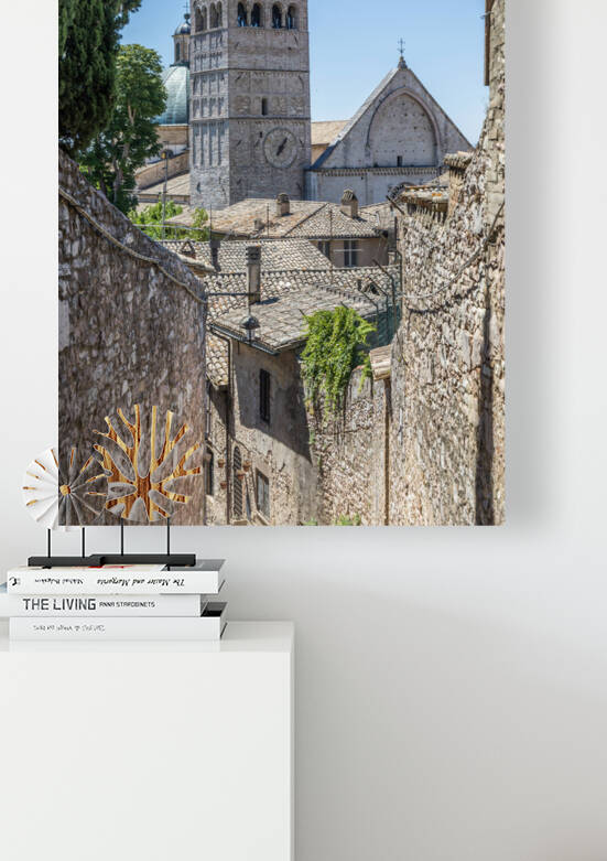 Assisi village in Umbria region - Italy by Paolo Modena