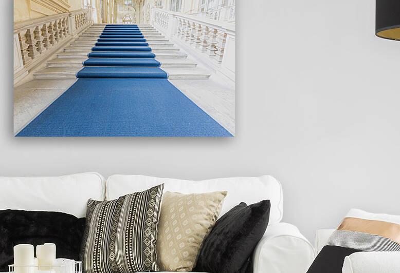 Turin - Italy. The most beautiful Baroque staircase of Europe by Paolo Modena