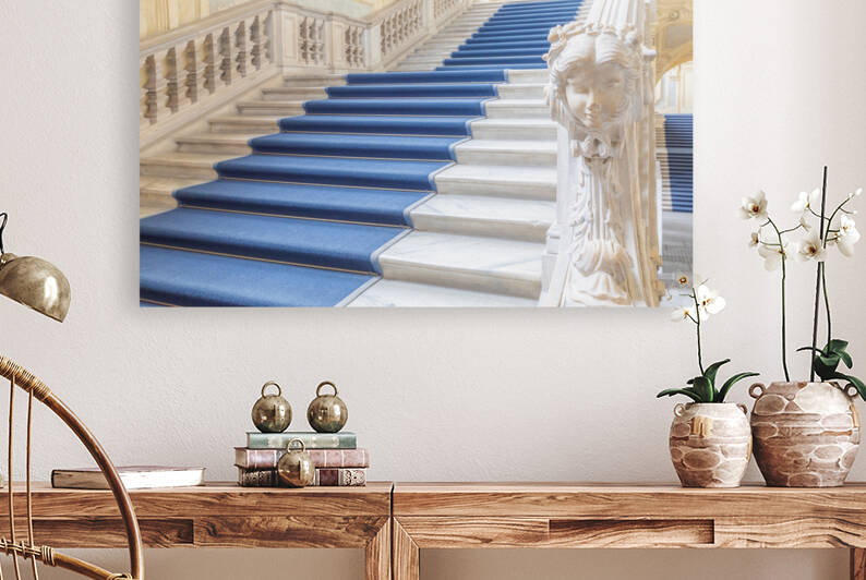 Turin - Italy. The most beautiful Baroque staircase of Europe by Paolo Modena