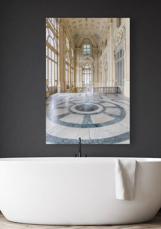 Turin - Italy. The most beautiful Baroque staircase of Europe by Paolo Modena