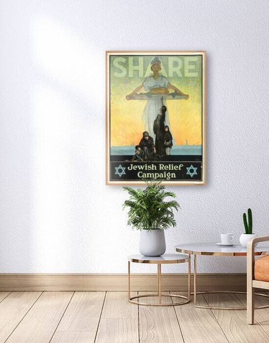 Jewish Campaign by VINTAGE POSTER