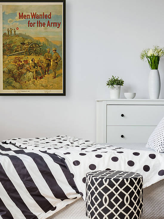 Men Wanted by VINTAGE POSTER