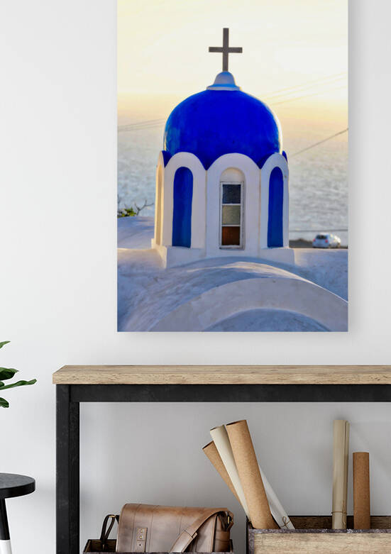 Santorini cross by MrSmithPhotography