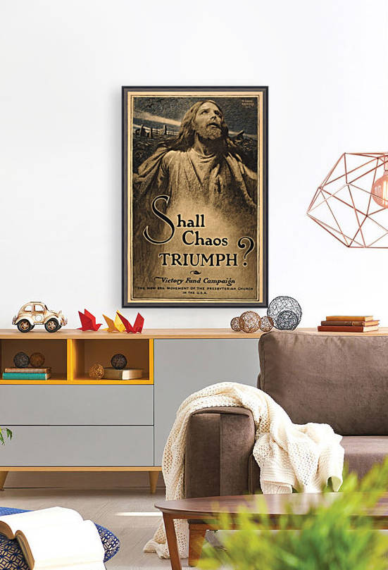 Shall Chaos Triumph! by VINTAGE POSTER