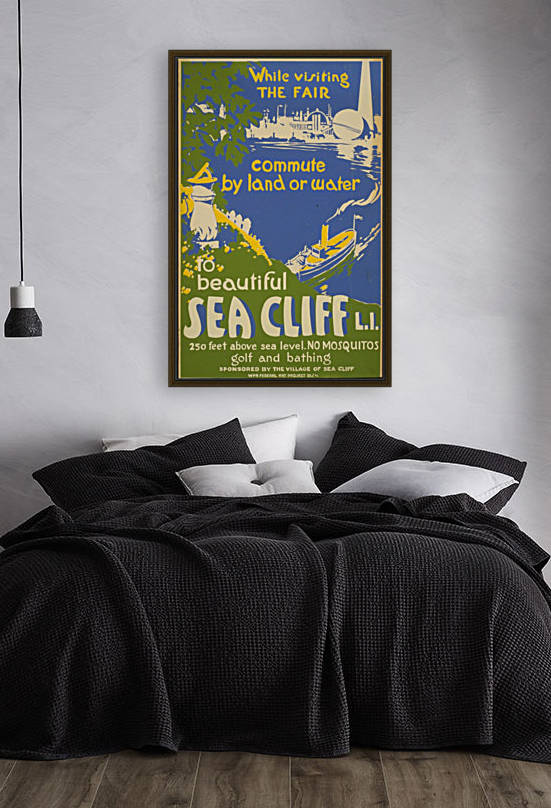 Visit Sea Cliff by VINTAGE POSTER