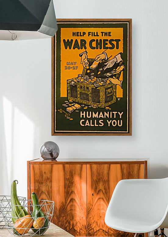 War Chest by VINTAGE POSTER