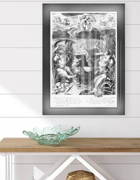 Allegory of the Marriage of Emperor Ferdinand II and Eleanor Gonzaga Remastered Xzendor7 Classical Fine Art Old Masters Reproductions by xzendor7