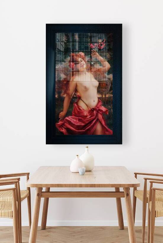 Bacchante by Edouard-Louis Dubufe Remastered Xzendor7 Classical Art Old Masters Reproductions by xzendor7
