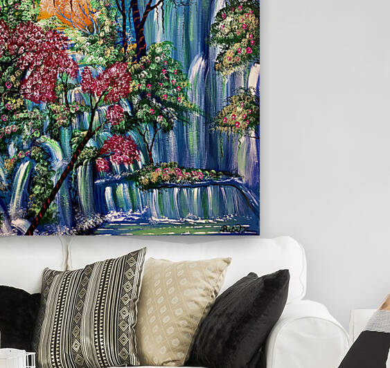 Waterfall by Merlusca Rebeca