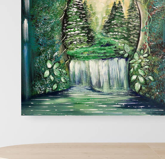 Waterfall by Merlusca Rebeca