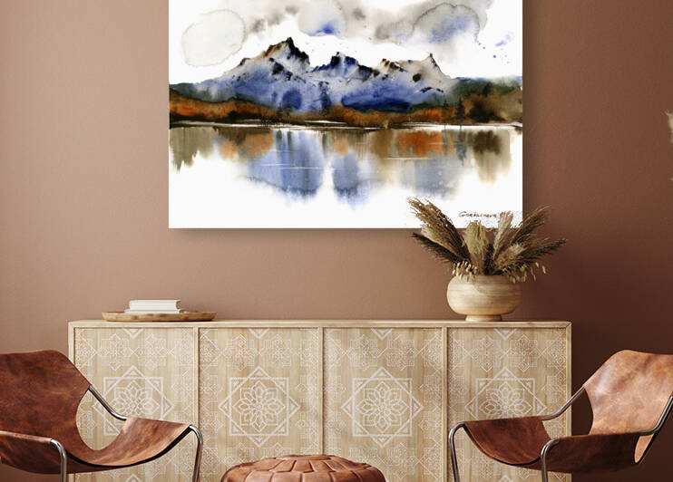 Mountains 2 by Eugenia Gorbacheva