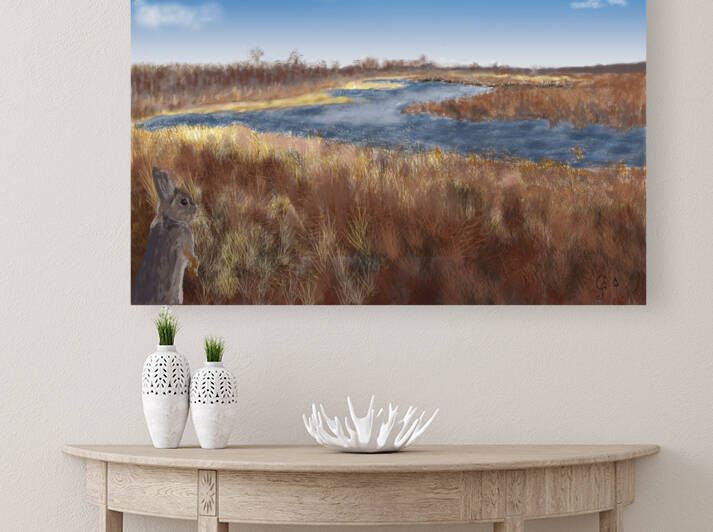 La digue aux aigrettes 2 by Coloriflam