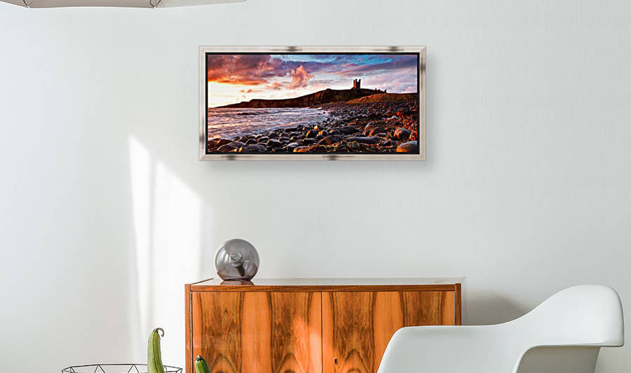 Dunstanburgh Castle, Northumberland, UK by Keith Truman