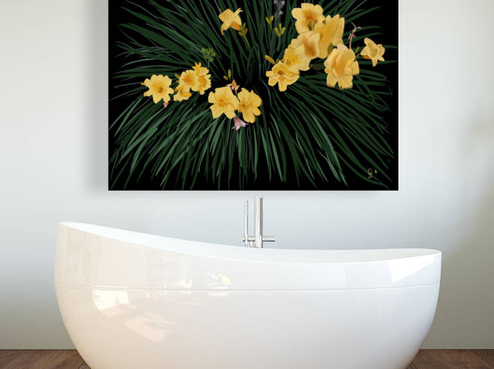 Fleurs dansantes by Coloriflam