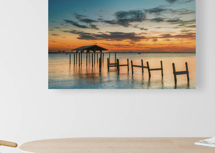  MELBOURNE CAUSEWAY SUNSET  by Ercan Ekinci