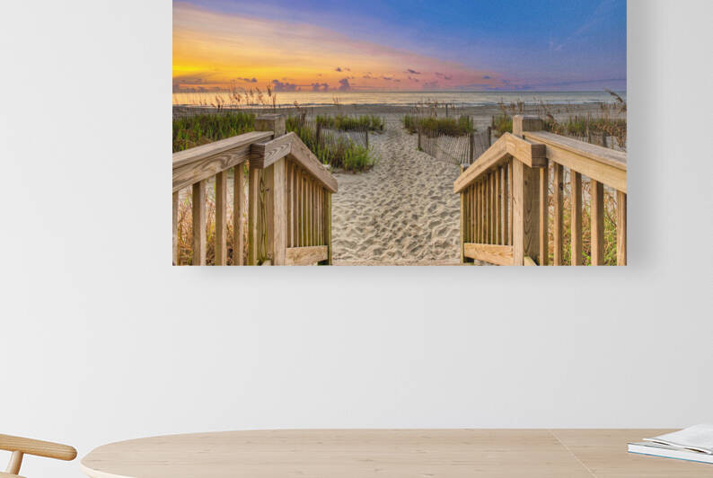 Sunrise at Myrtle Beach  by Ercan Ekinci