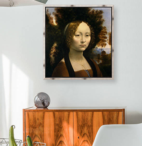 Ginevra de Benci by Leonardo da Vinci