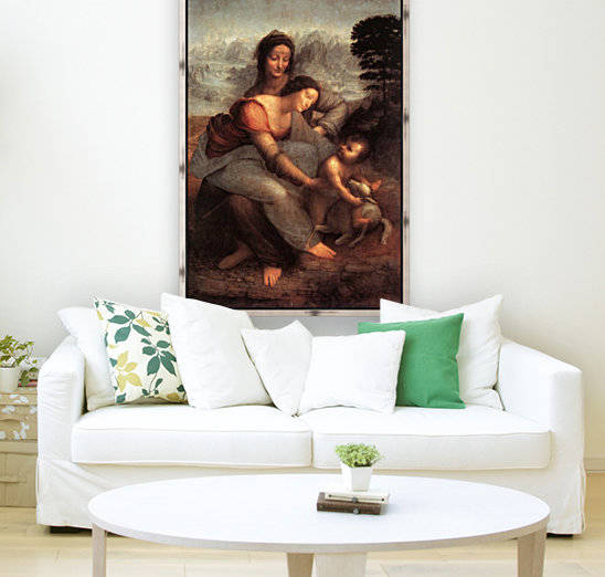 The Virgin and Child with Saint Anne by Leonardo da Vinci