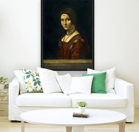 La Belle Ferroniere by Leonardo da Vinci