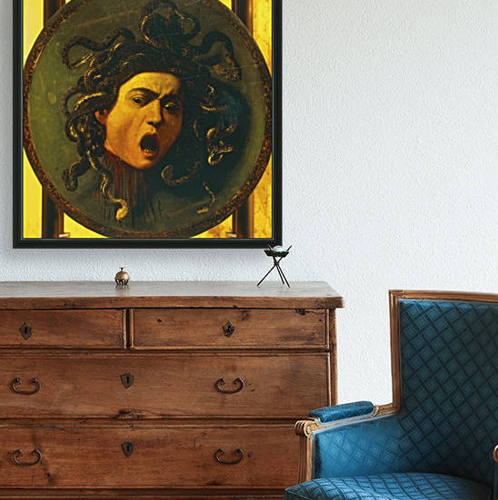 Medusa Shield by Leonardo da Vinci