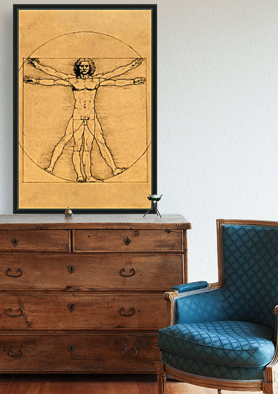 Human Body by Leonardo da Vinci