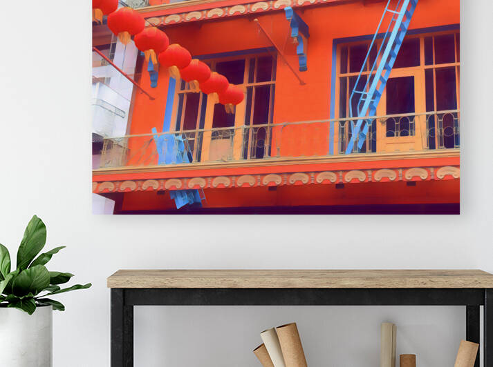 Chinatown Balcony by Tricia Greaves