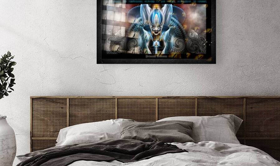 Princess Arsencia The Symbols Of Arnoontraak Fractal Art Sci-Fantasy Portrait by Xzendor7 by xzendor7