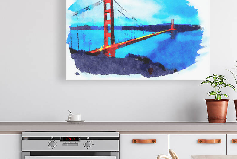 Golden Gate Bridge at night by Nick Fox