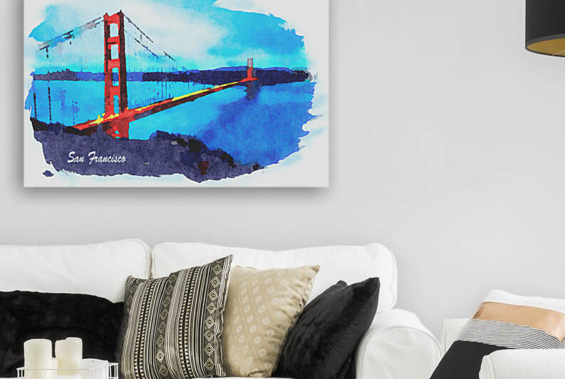 Golden Gate Bridge at night by Nick Fox