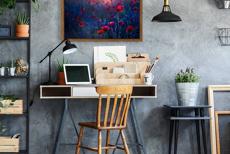 Beautiful Sunset poppy flowers by icemanphotos