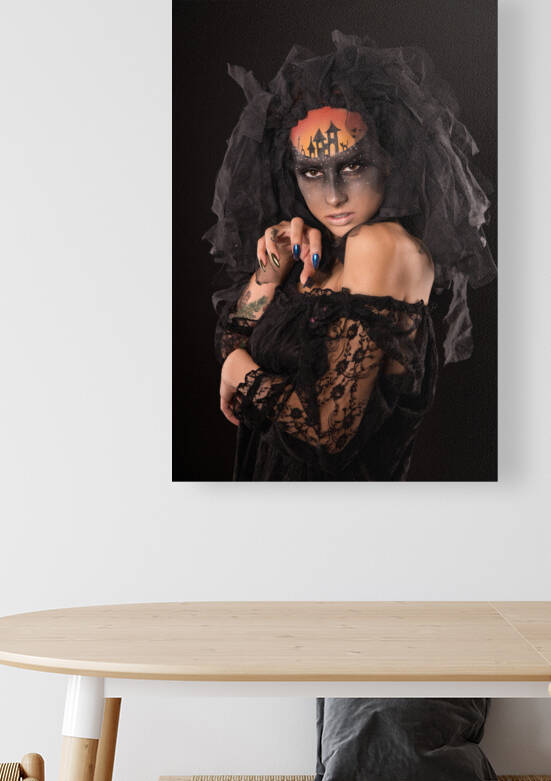 Scary Halloween Bride with Concept Makeup by Faces Studio