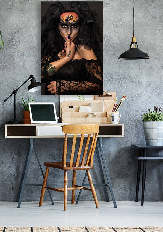 Scary Halloween Bride with Concept Makeup by Faces Studio